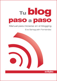 Portada de mi libro "Tu blog paso a paso. Manual para iniciarse en el blogging"